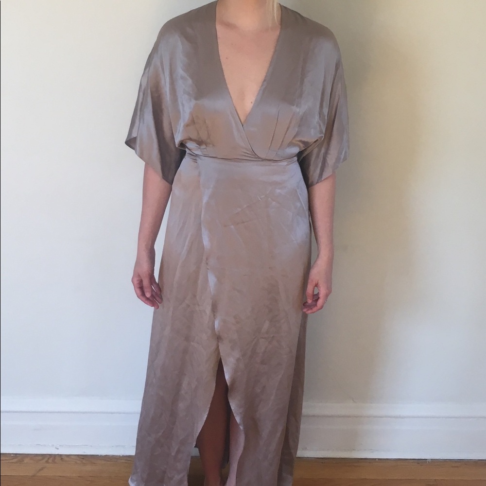 Icy lilac Reformation dress
